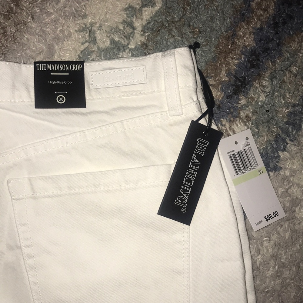 NWT BLANK NYC Madison High Rise Crop 30 - Picture 7 of 14